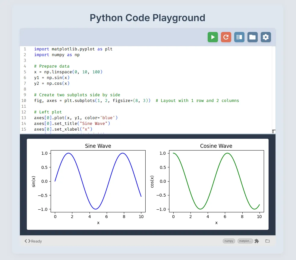 Python Code Playground